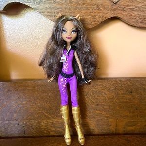 Monster High music festival clawdeen wolf doll